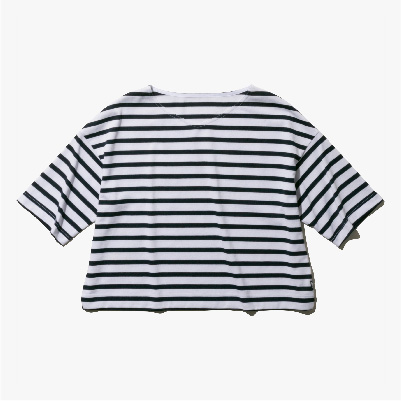 W L/S Border V-neck / HOW31920