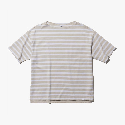 S/S Border Boat-neck / HOE31920